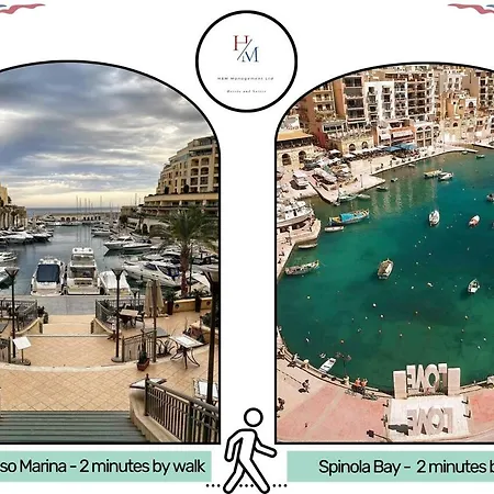 Paceville 2b - Cozy With Kitchen - Ac - Wifi Apartamento San Julián