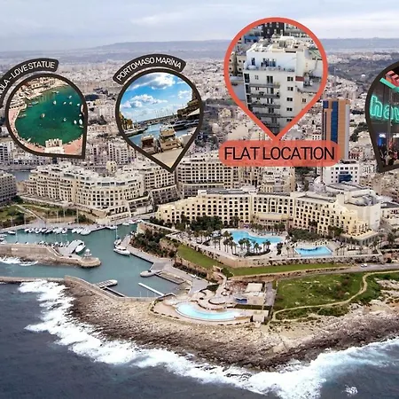 Paceville 2b - Cozy With Kitchen - Ac - Wifi St. Julian's