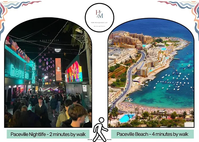 Paceville 2b - Cozy With Kitchen - Ac - Wifi شقة *